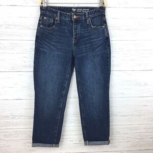 Gap Women's High Rise Ankle Jeans Button Fly